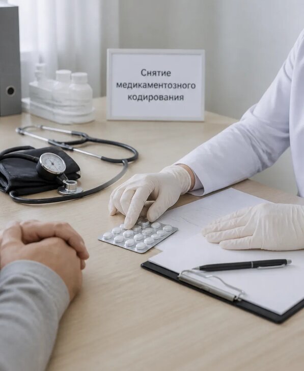 Снятие медикаментозного кодирования в Ревде от 5290 р. | Медзона